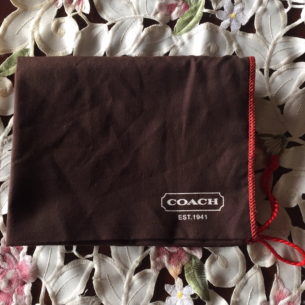 Coach dust bag